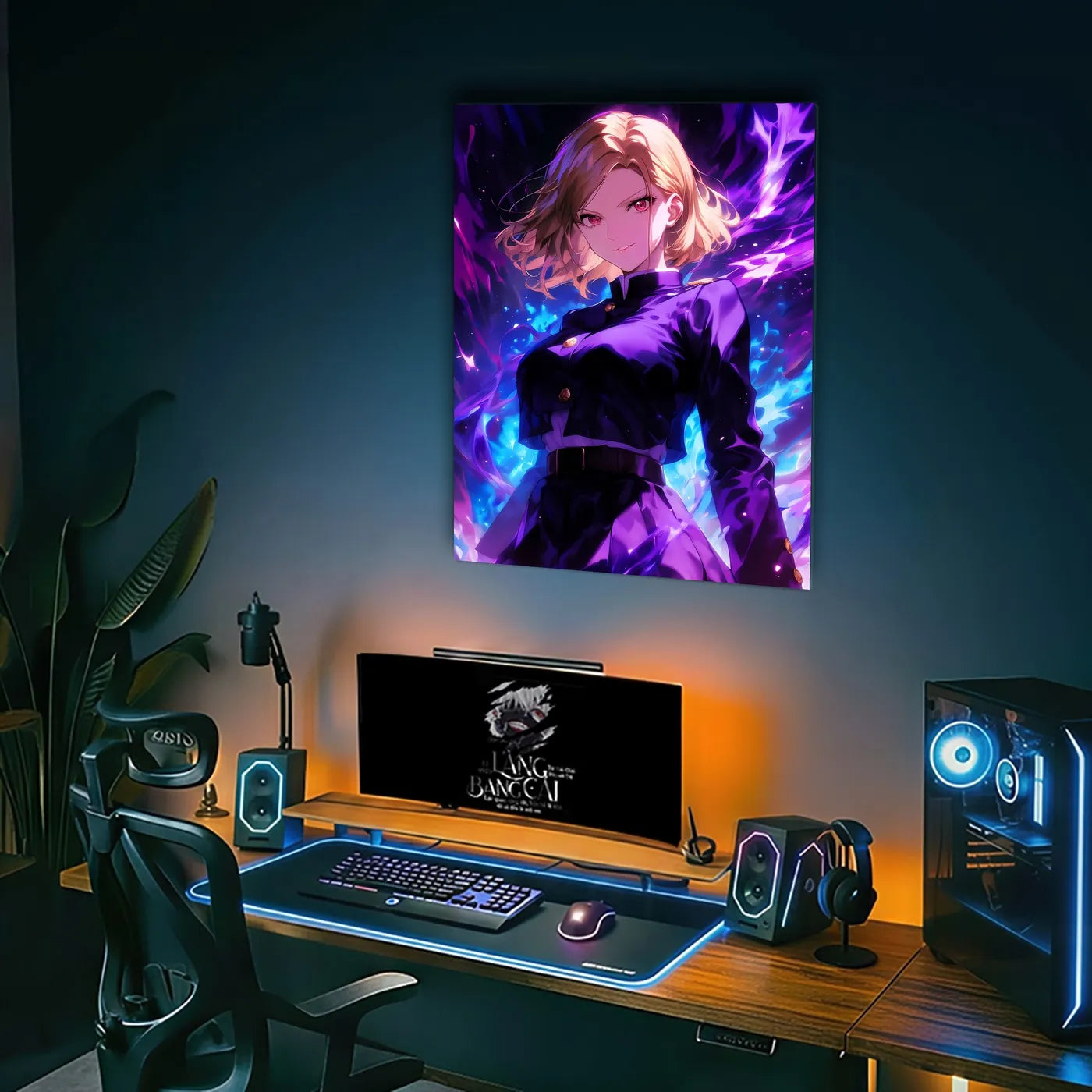 AnimeGirl PurpleAura Intense CO17217 - Image 4