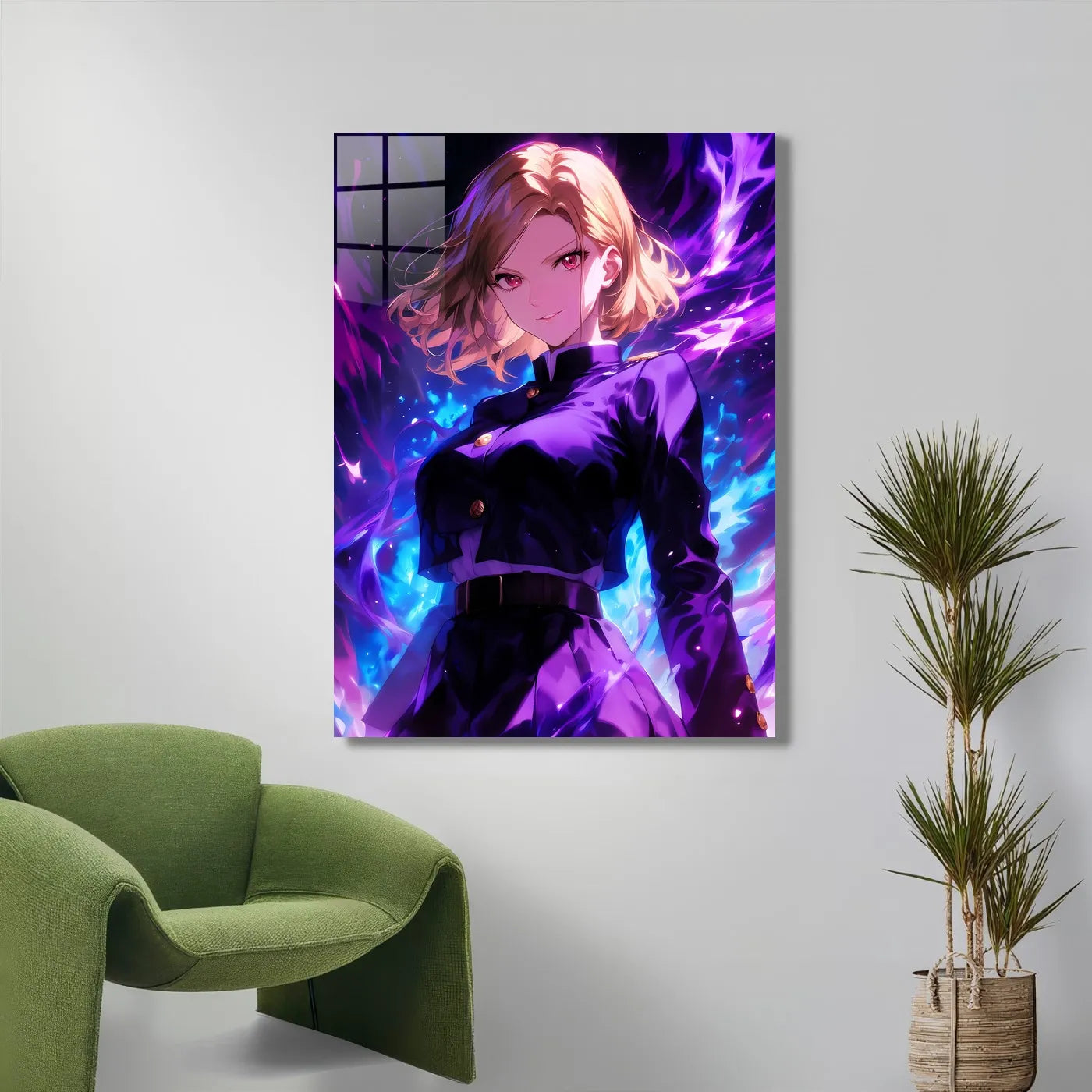 AnimeGirl PurpleAura Intense CO17217 - Image 5