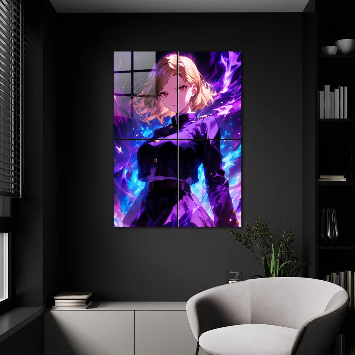 AnimeGirl PurpleAura Intense CO17217 - Image 9