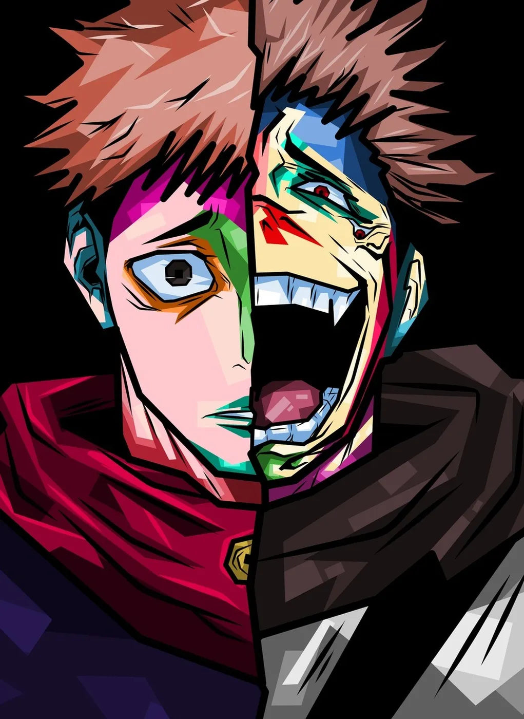 Split Personality ItadoriYuji Sukuna Intense CO13670 - Image 2