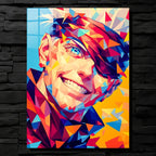 Geometric Gojo Satoru Smiling CO13299 - Image 1