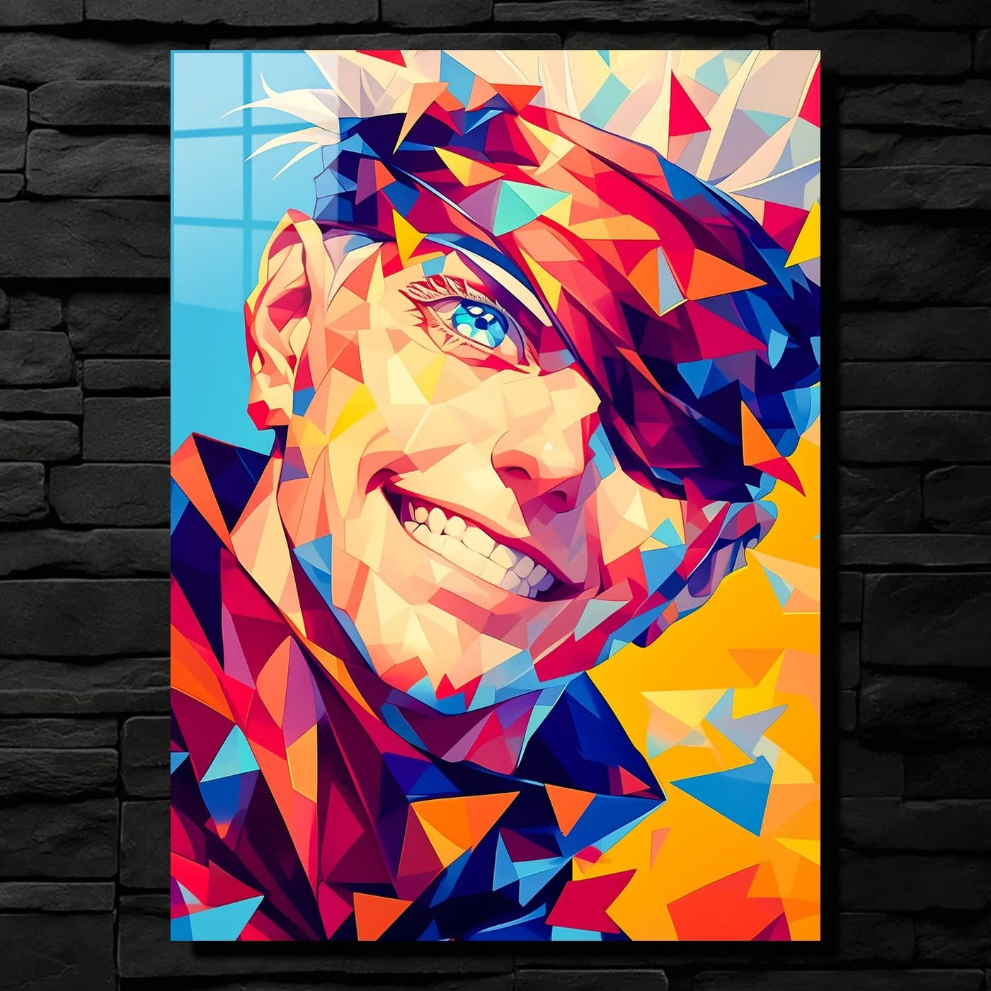 Geometric Gojo Satoru Smiling CO13299 - Image 1