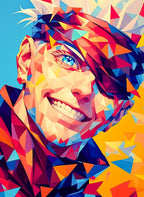 Geometric Gojo Satoru Smiling CO13299 - Image 2