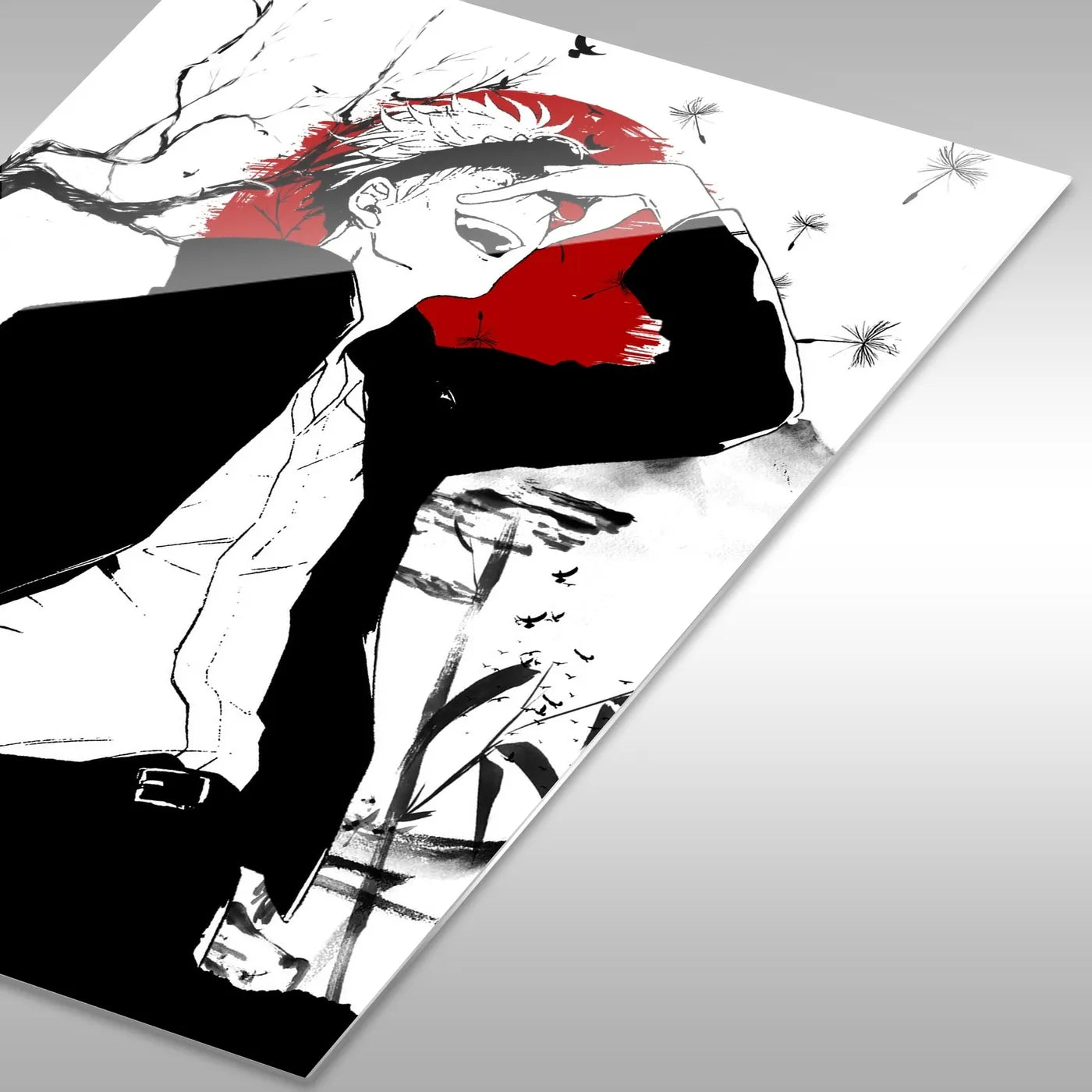 Red Sun Anime Boy Stylized CO13234 - Image 11