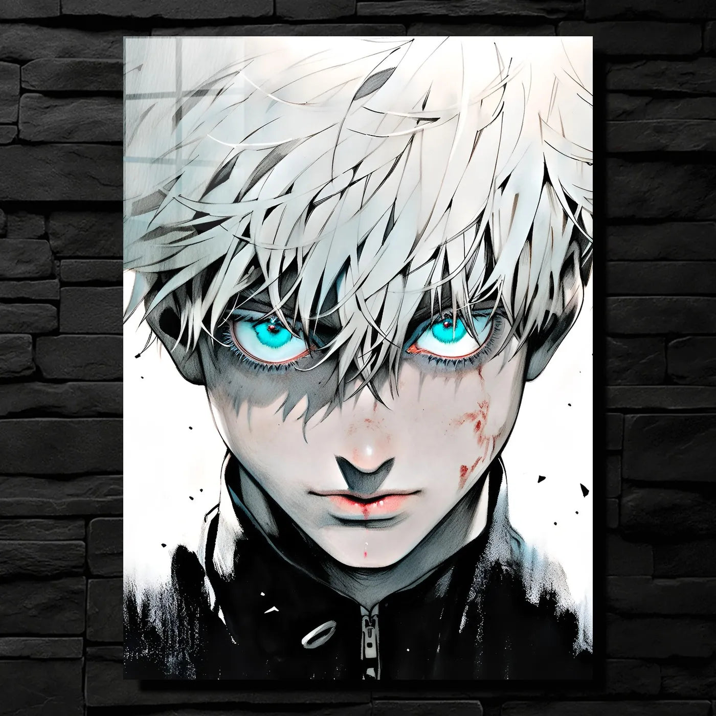 Anime Boy Intense Gaze CO13223 - Image 1