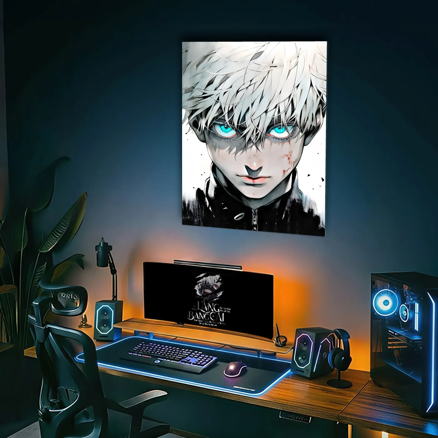 Anime Boy Intense Gaze CO13223 - Image 4