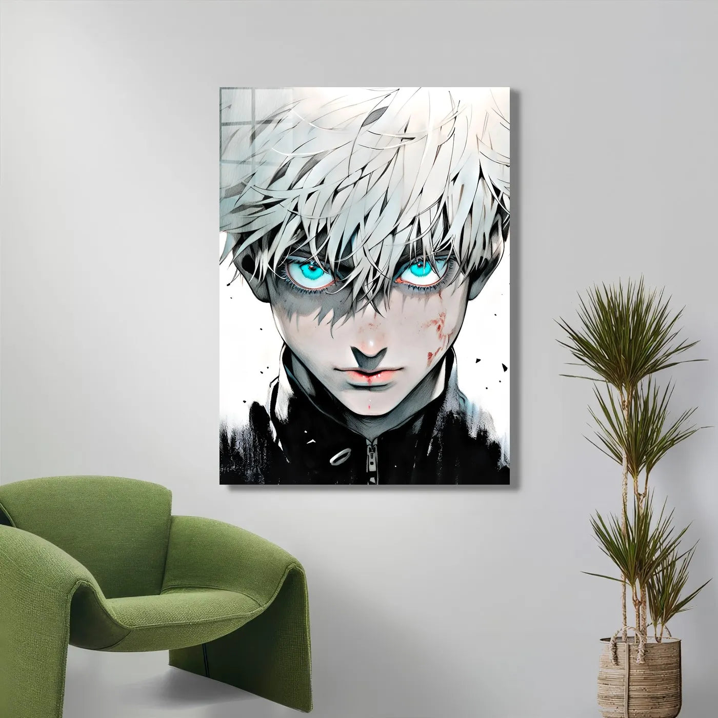 Anime Boy Intense Gaze CO13223 - Image 5