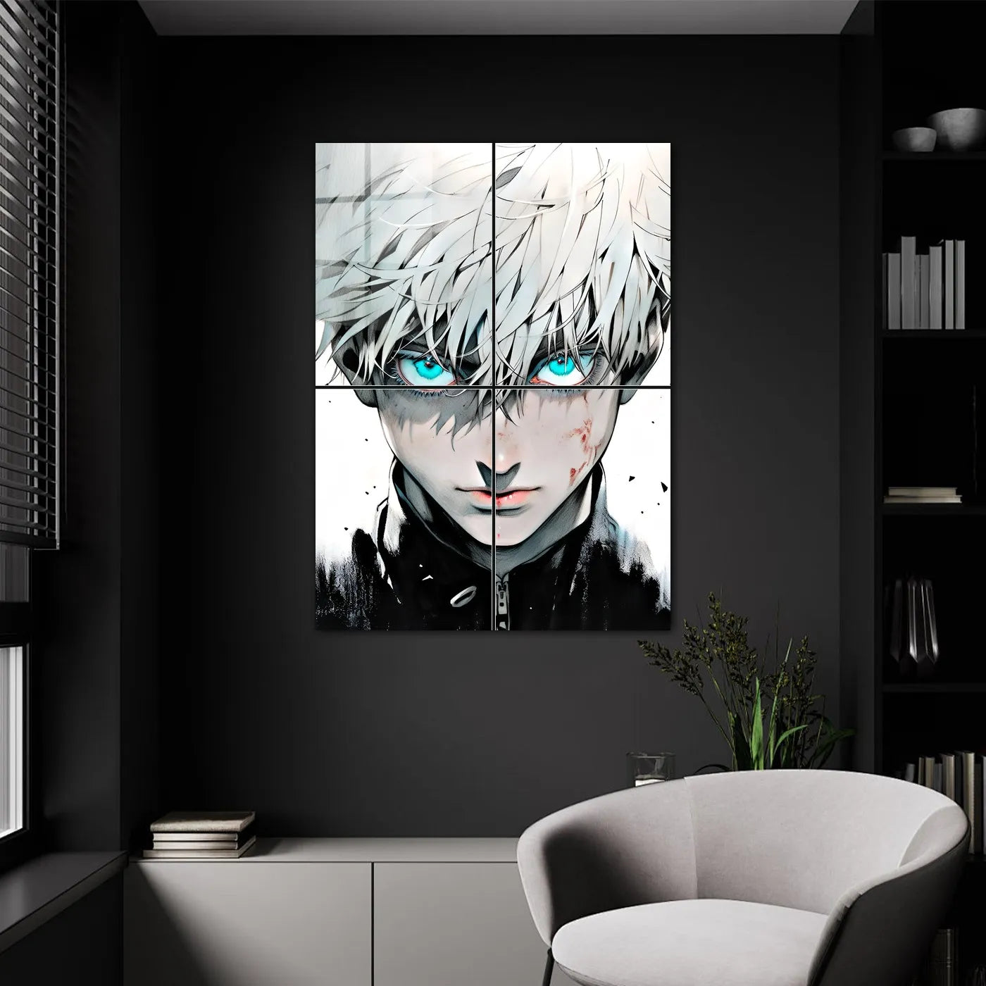 Anime Boy Intense Gaze CO13223 - Image 9