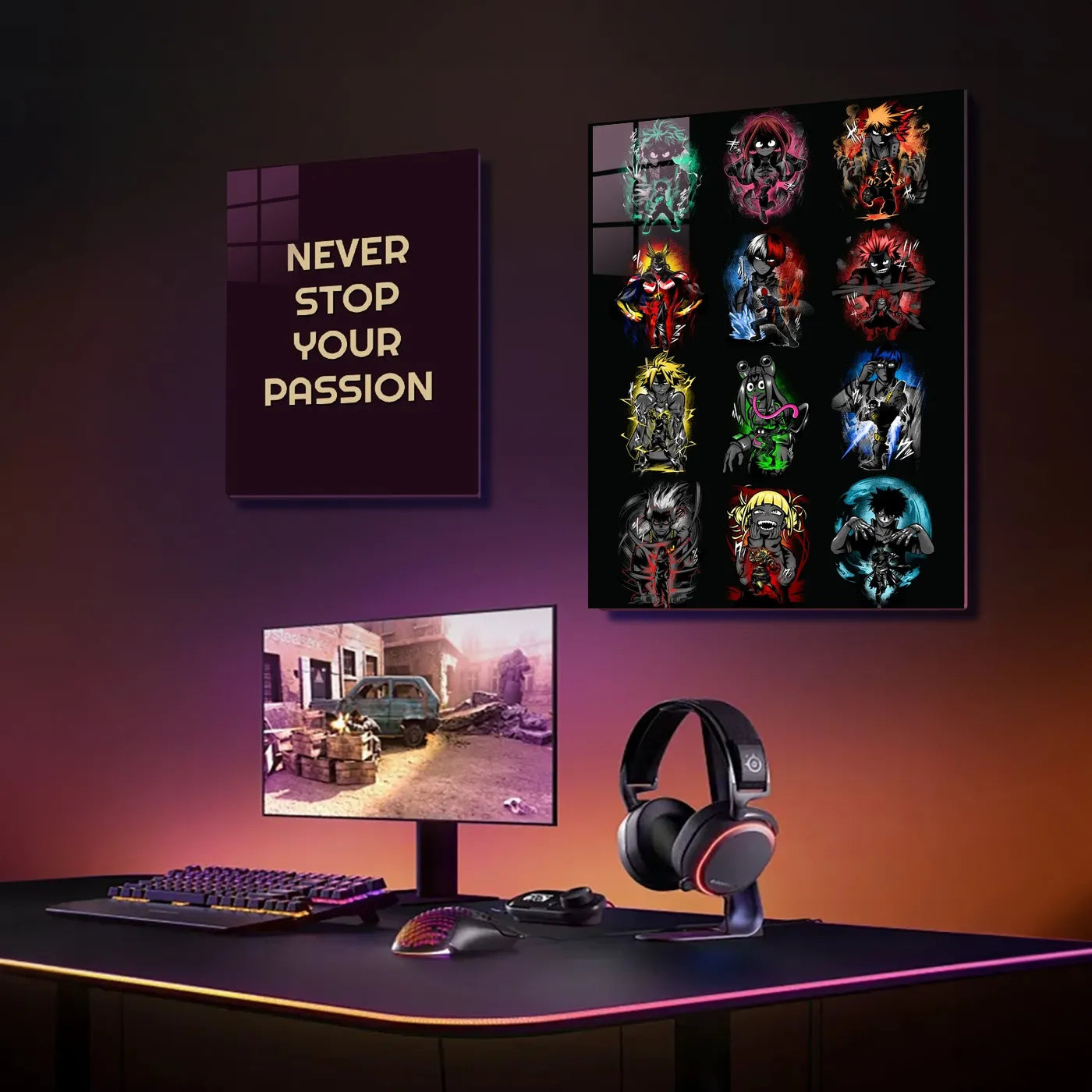 IzukuMidoriya ShotoTodoroki Montage CO11187 - Image 3