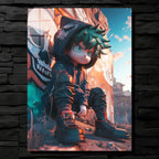 Graffiti Wall Izuku Midoriya Grumpy CO13702 - Image 1