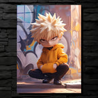 Graffiti Wall Bakugo Angry CO11246 - Image 1