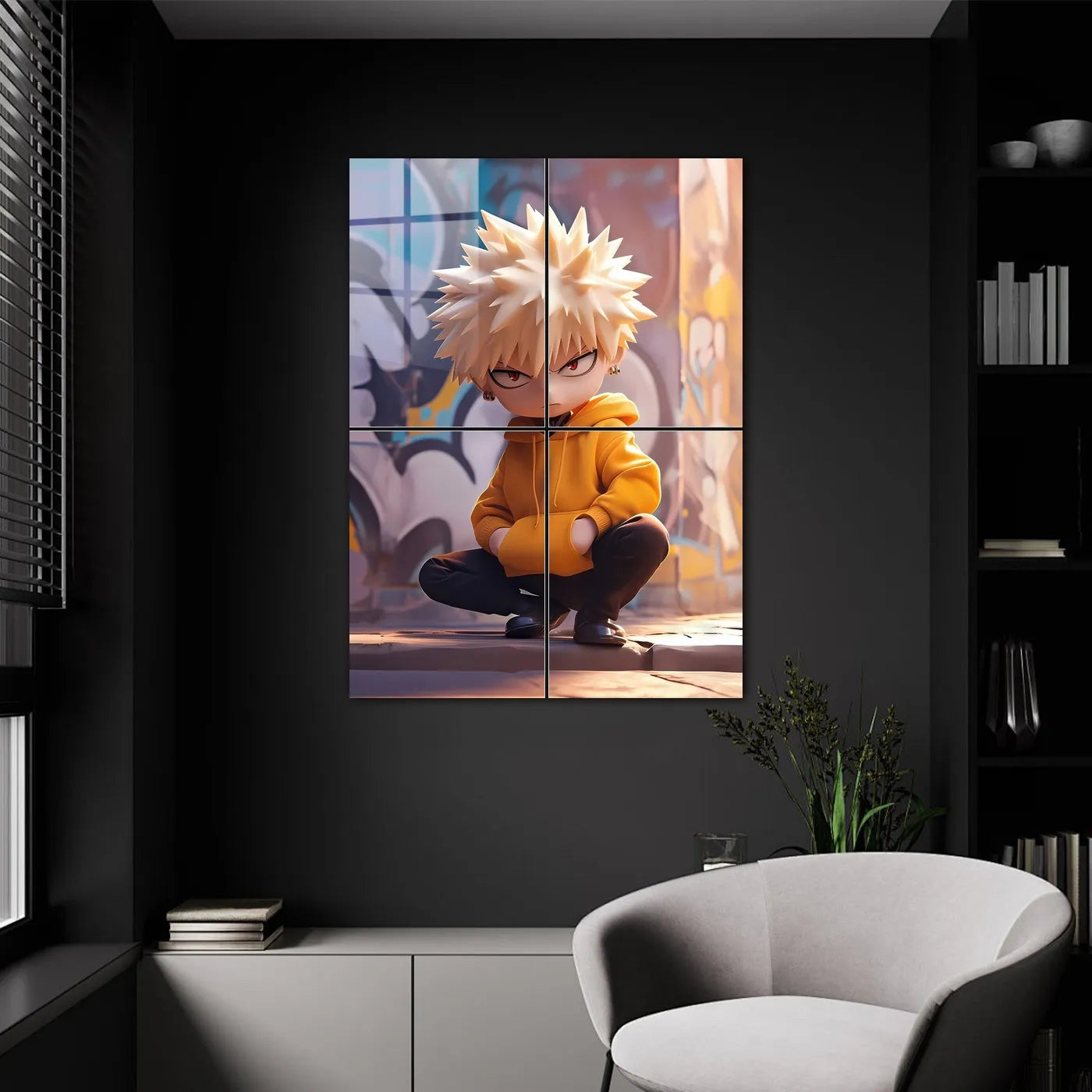 Graffiti Wall Bakugo Angry CO11246 - Image 9
