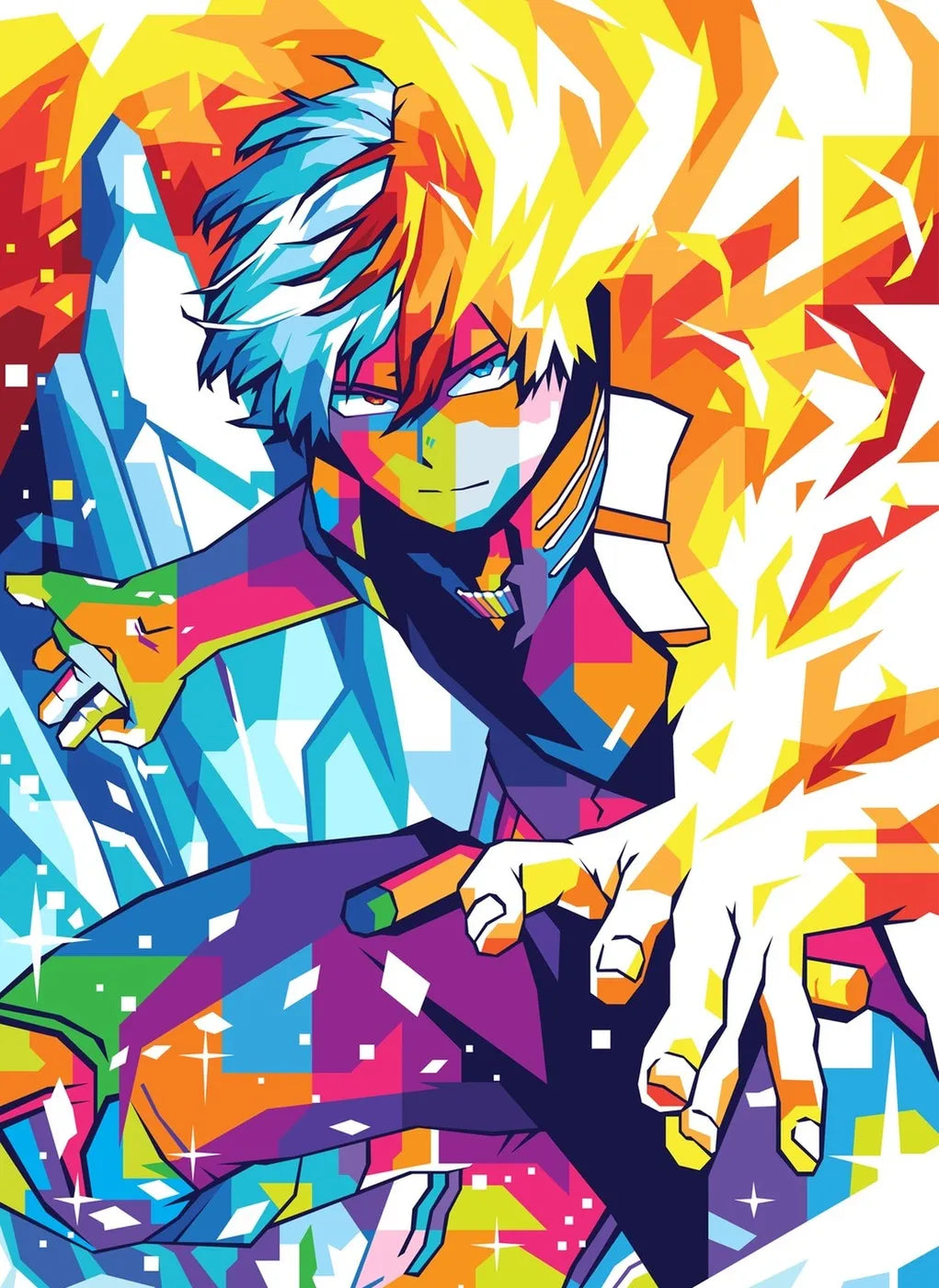 Pop Art Todoroki Shoto Dynamic CO17461 - Image 2