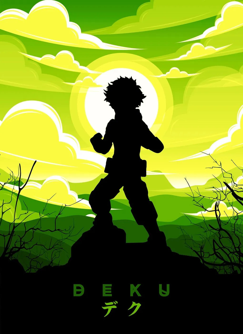 Deku Silhouette CO11555 - Image 2
