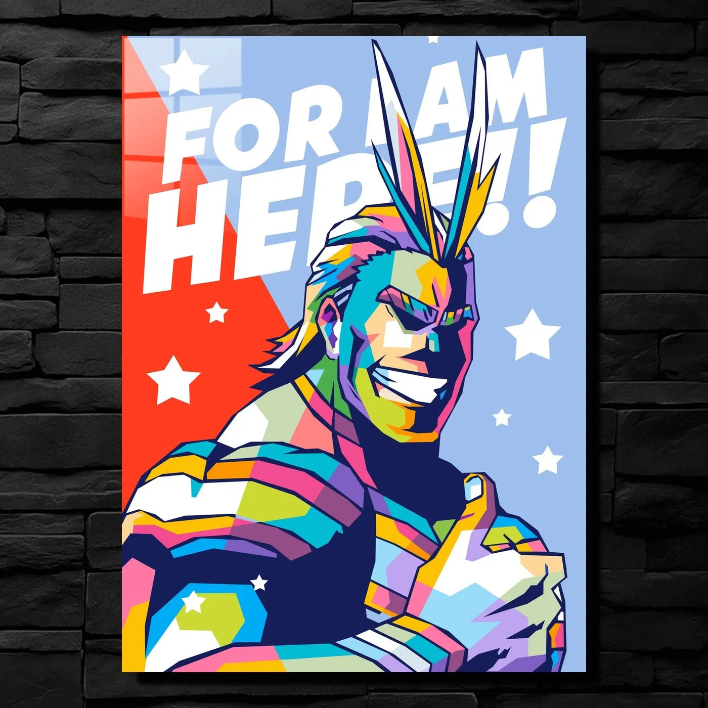 ForIAmHere AllMight PopArt CO10756 - Image 1