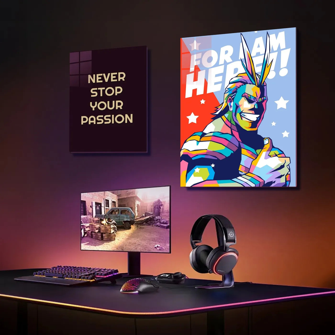 ForIAmHere AllMight PopArt CO10756 - Image 3
