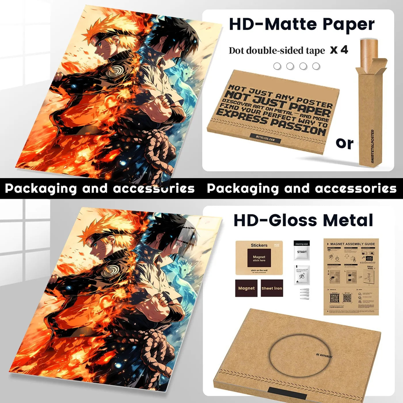 Naruto Naruto and Sasuke Dynamic Duo CO10591 - Image 12