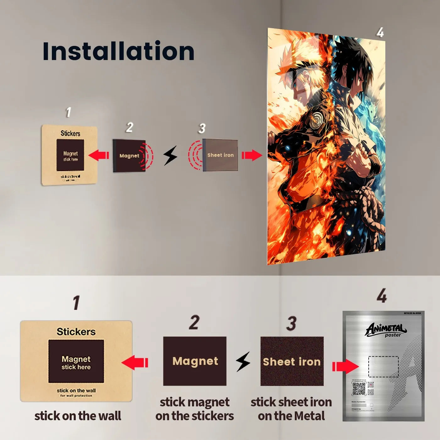 Naruto Naruto and Sasuke Dynamic Duo CO10591 - Image 13