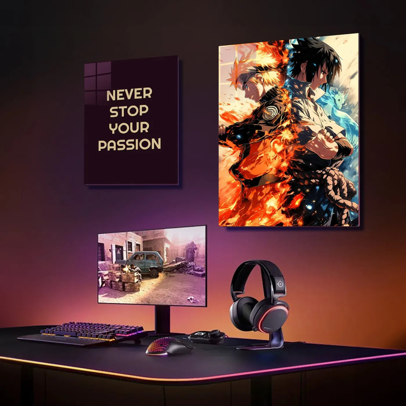 Naruto Naruto and Sasuke Dynamic Duo CO10591 - Image 3