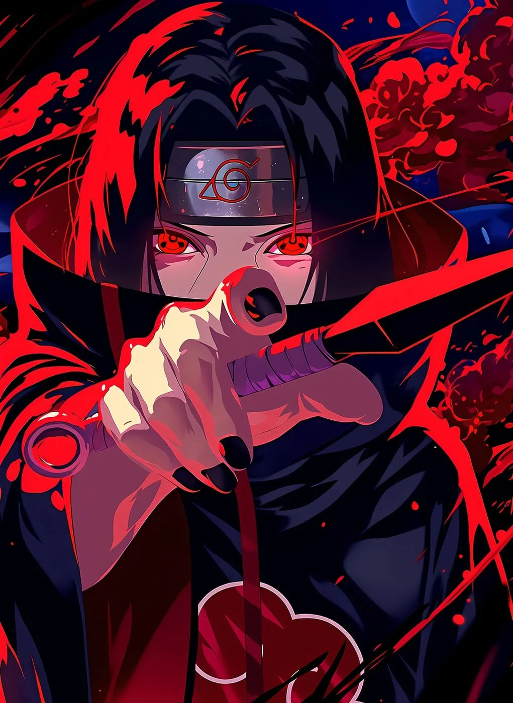 Naruto Itachi Uchiha Intense CO13651 - Image 2