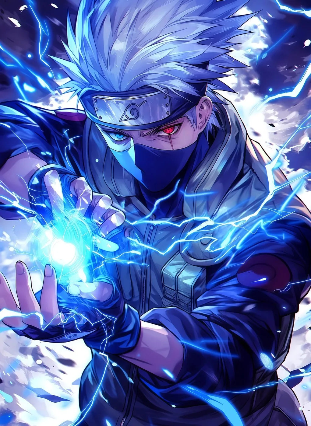 Naruto Kakashi Hatake Chidori CO10655 - Image 2