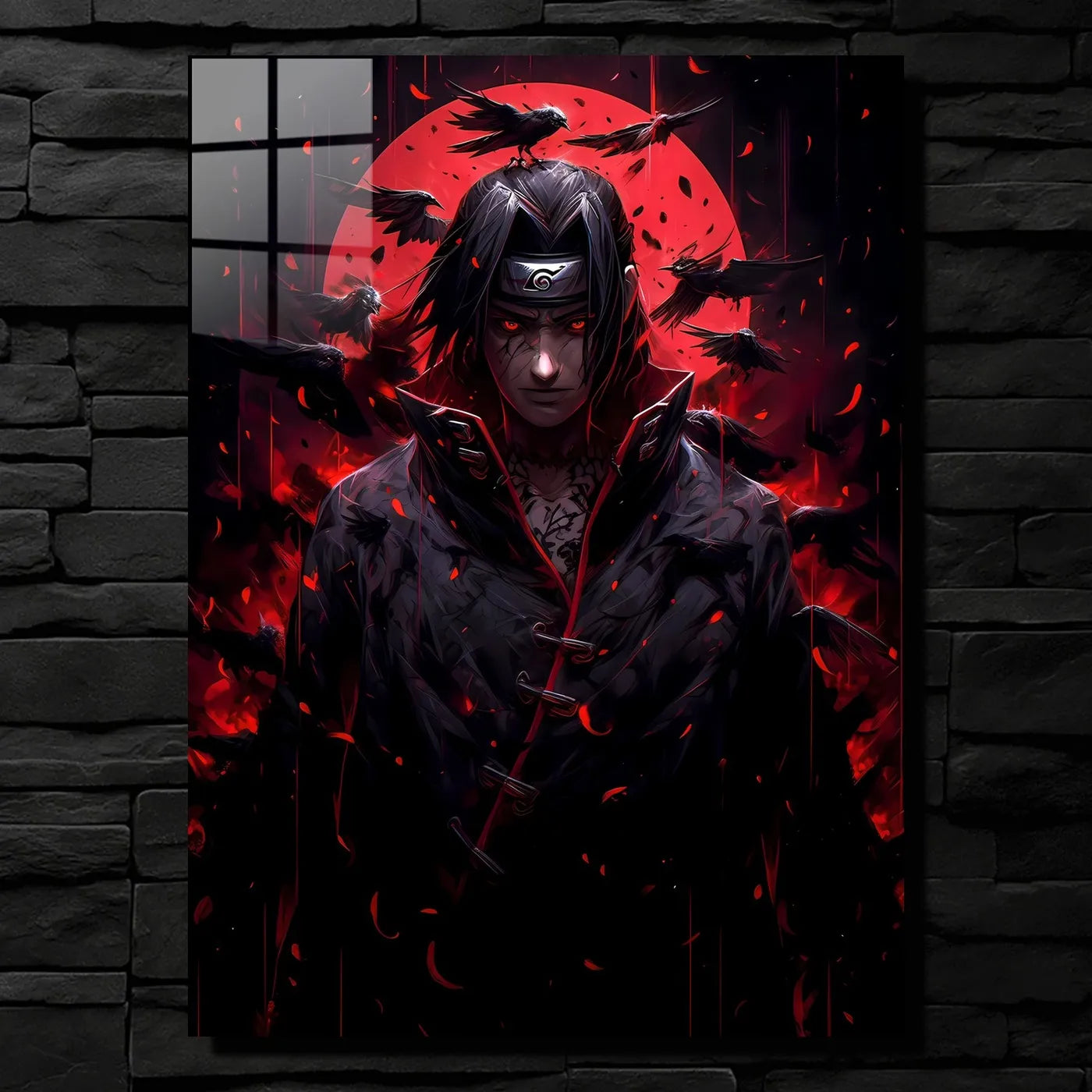 Crimson Moon Itachi Uchiha Brooding CO17536 - Image 1