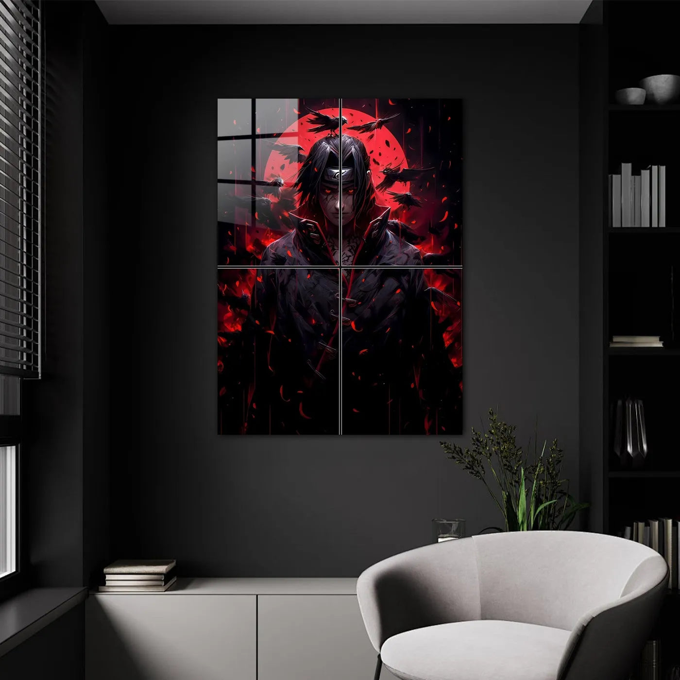 Crimson Moon Itachi Uchiha Brooding CO17536 - Image 9