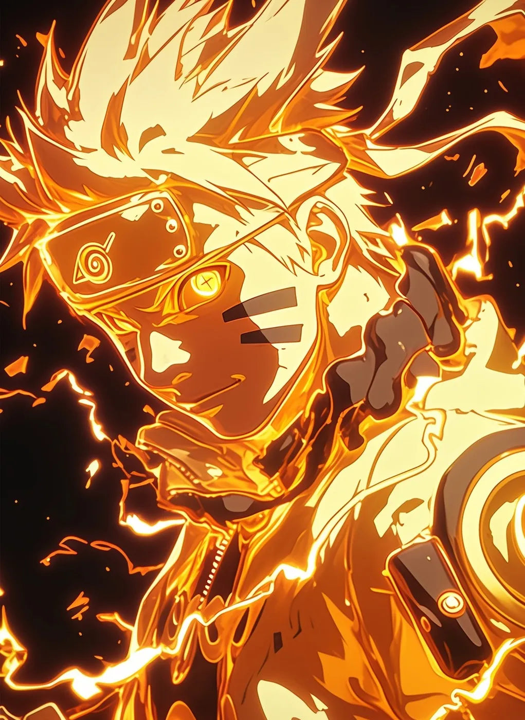 Naruto Uzumaki Fiery CO17610 - Image 2