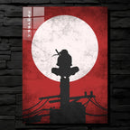 Naruto Itachi Uchiha Silhouette CO13611 - Image 1