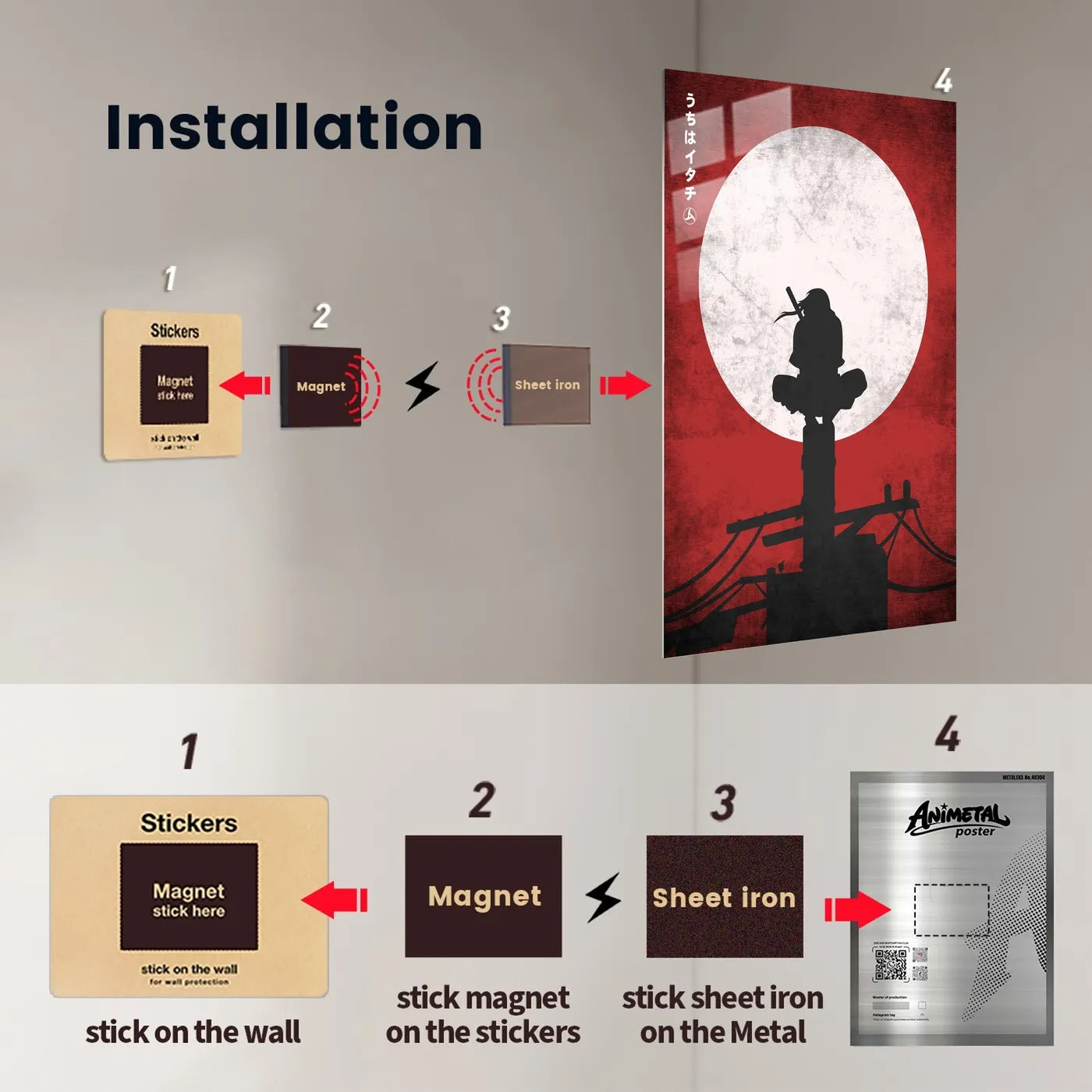 Naruto Itachi Uchiha Silhouette CO13611 - Image 13