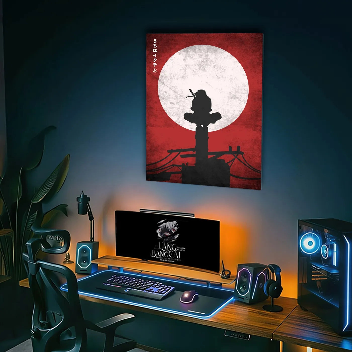 Naruto Itachi Uchiha Silhouette CO13611 - Image 4