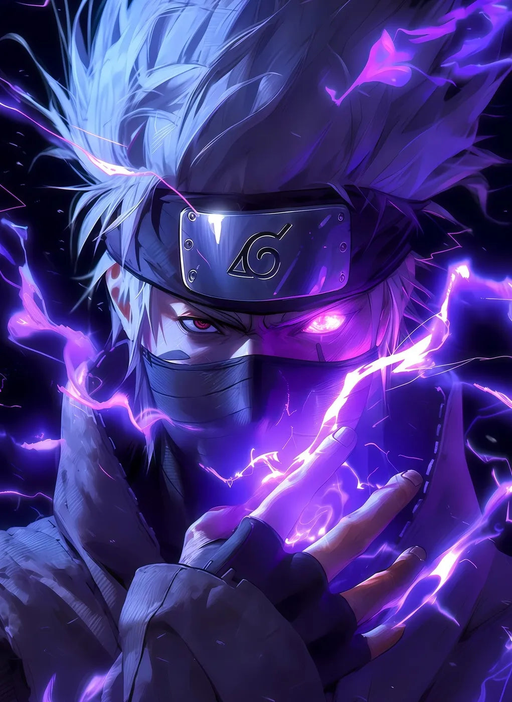 Naruto Kakashi Hatake Electrified CO17932 - Image 2