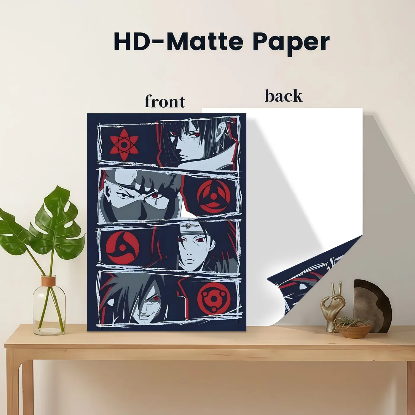 Naruto Sasuke Uchiha Kakashi Hatake Sharingan Montage CO14310 - Image 7