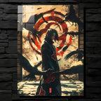 Crimson Swirl Itachi Uchiha Brooding CO13593 - Image 1