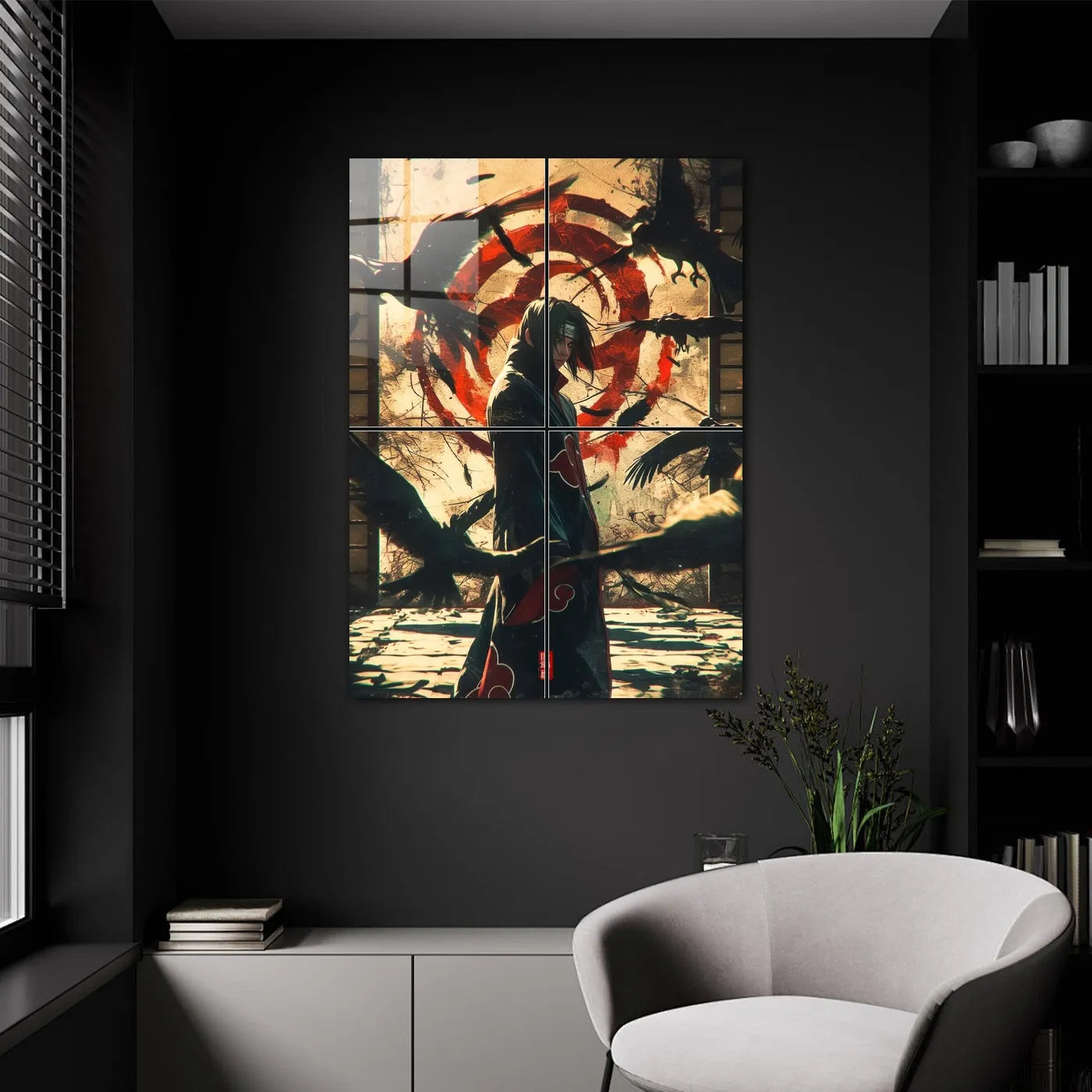 Crimson Swirl Itachi Uchiha Brooding CO13593 - Image 9