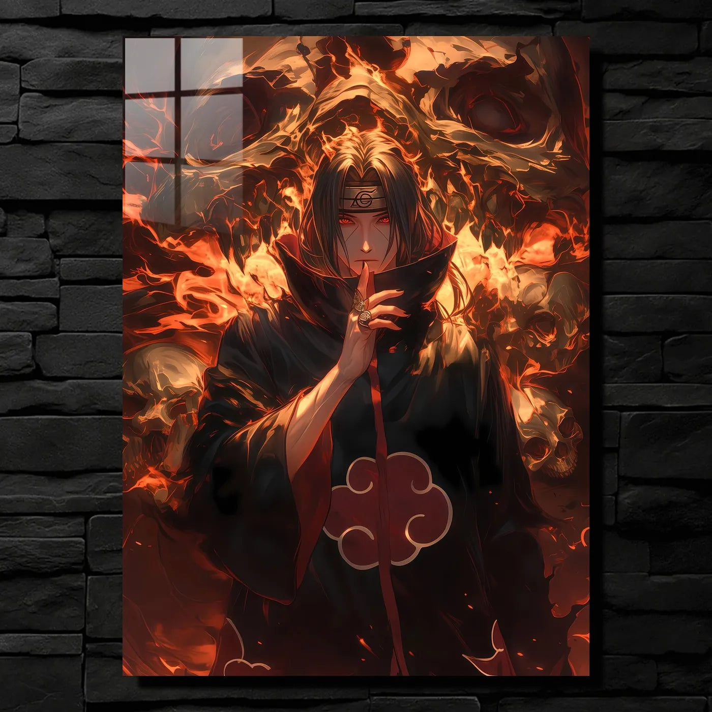 BurningSkull Itachi Uchiha Intense CO17547 - Image 1