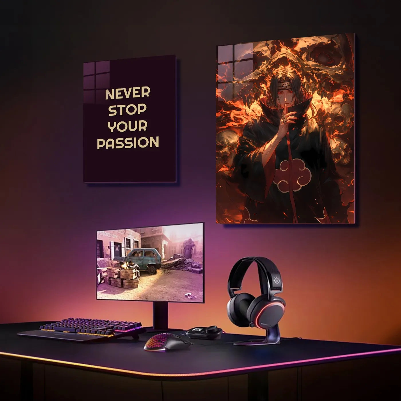 BurningSkull Itachi Uchiha Intense CO17547 - Image 3