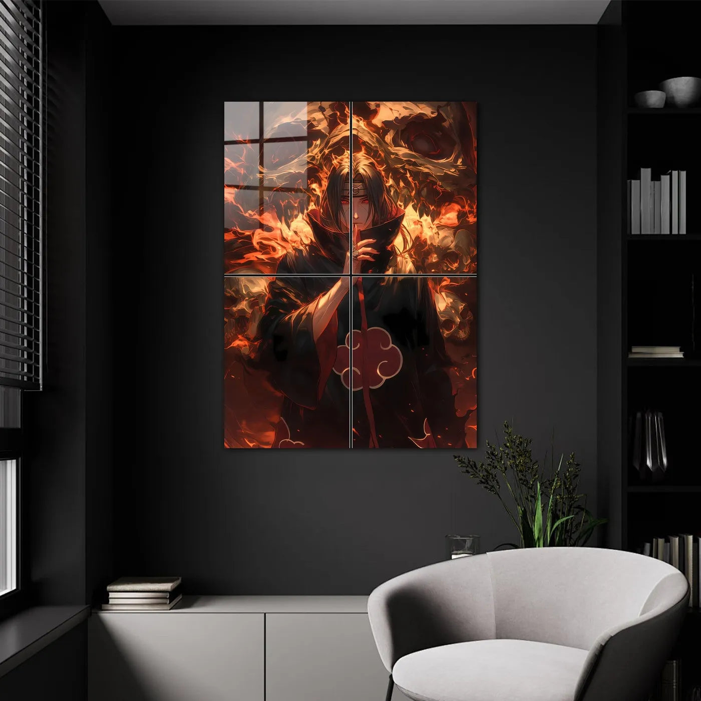 BurningSkull Itachi Uchiha Intense CO17547 - Image 9