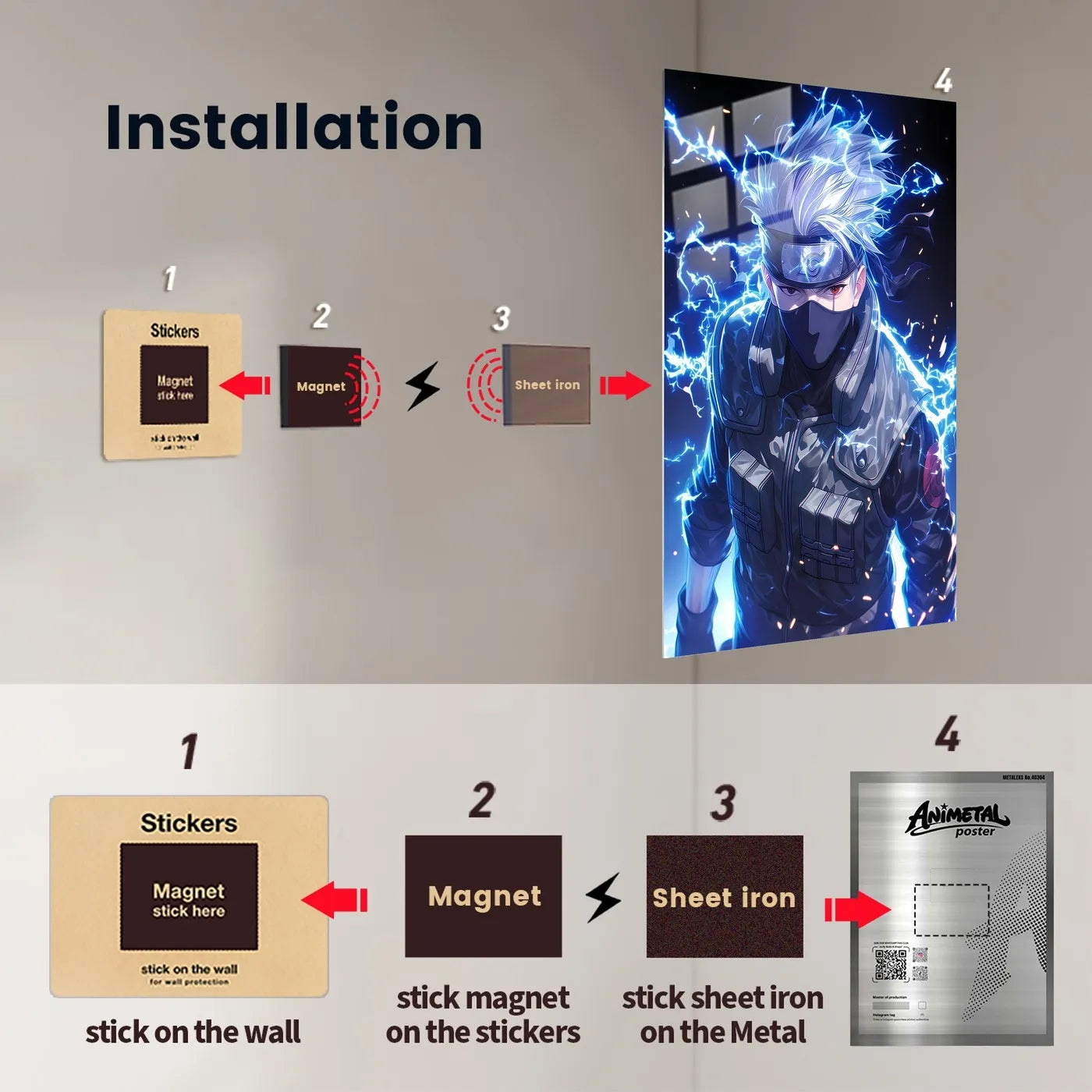 Naruto Kakashi Hatake Electrified CO14278 - Image 13