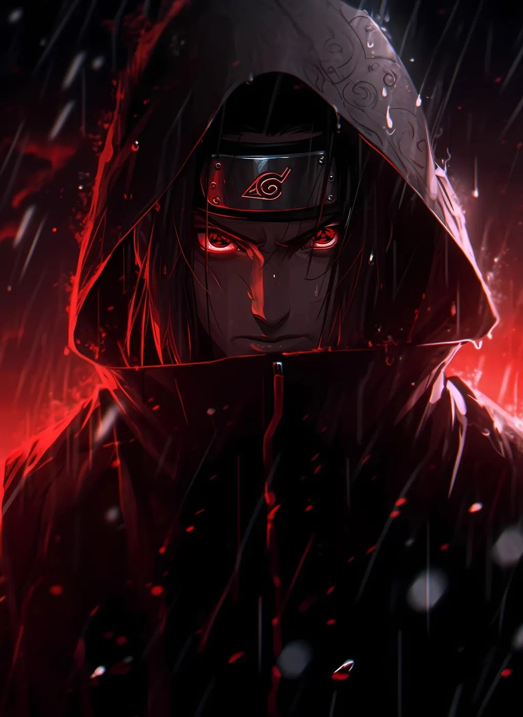 Naruto Itachi Uchiha Hooded CO12091 - Image 2