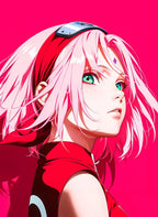 Naruto Sakura Haruno Pink CO17976 - Image 2