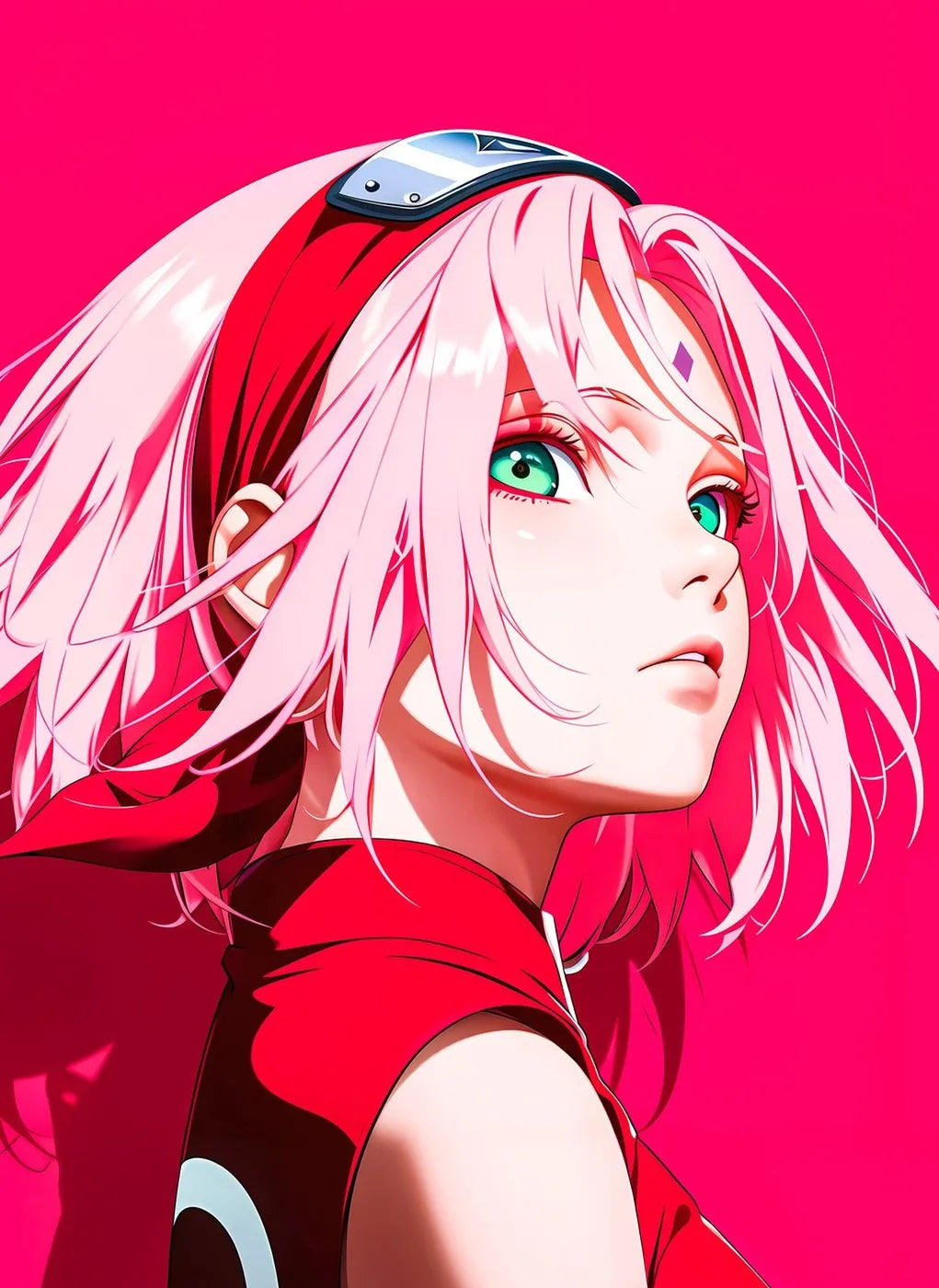 Naruto Sakura Haruno Pink CO17976 - Image 2