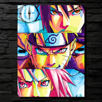 Naruto Sasuke Sakura PopArt CO17454 - Image 1