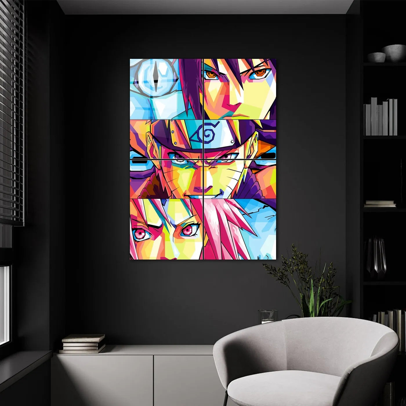 Naruto Sasuke Sakura PopArt CO17454 - Image 9