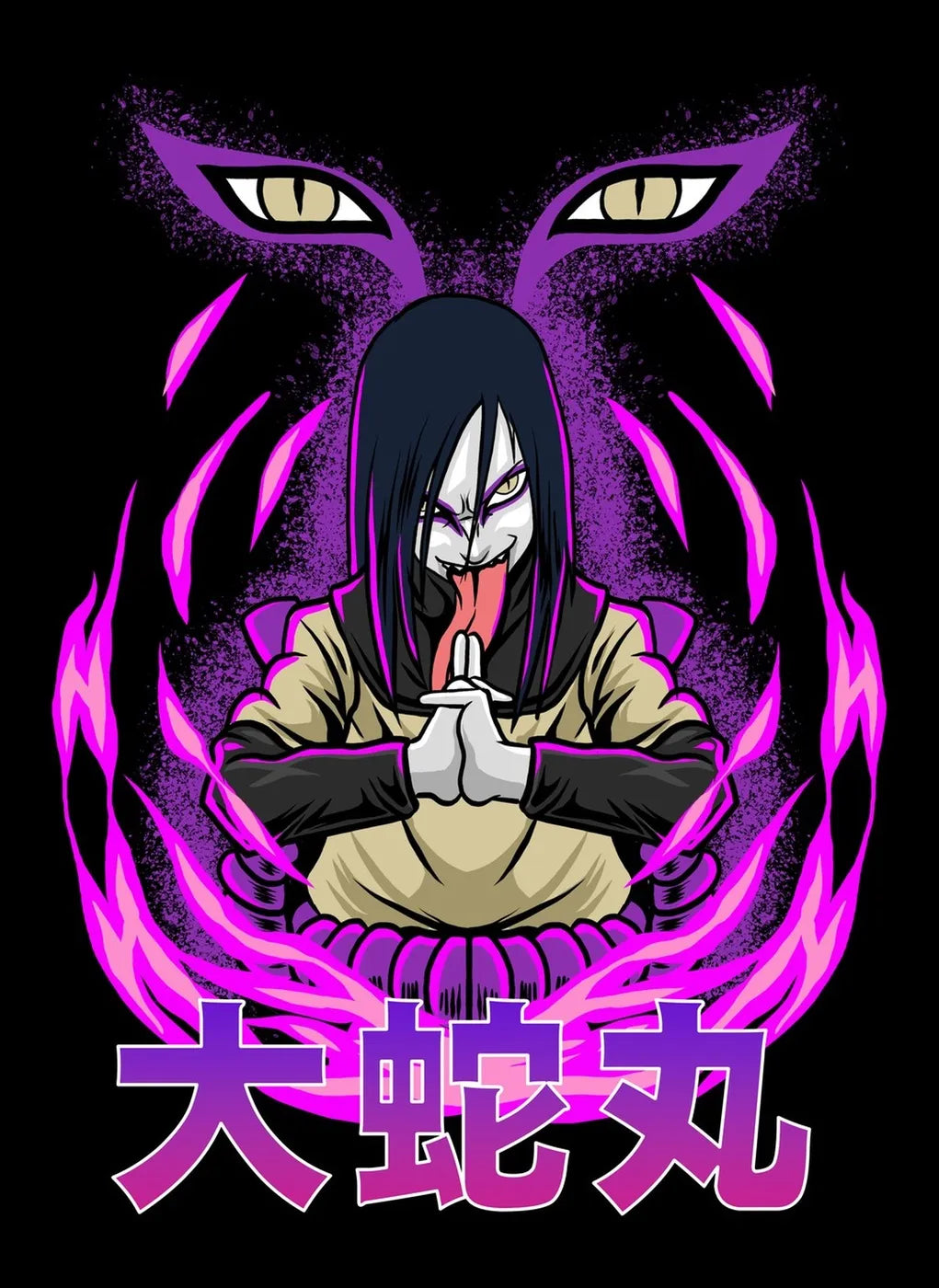 Naruto Orochimaru Purple CO17262 - Image 2