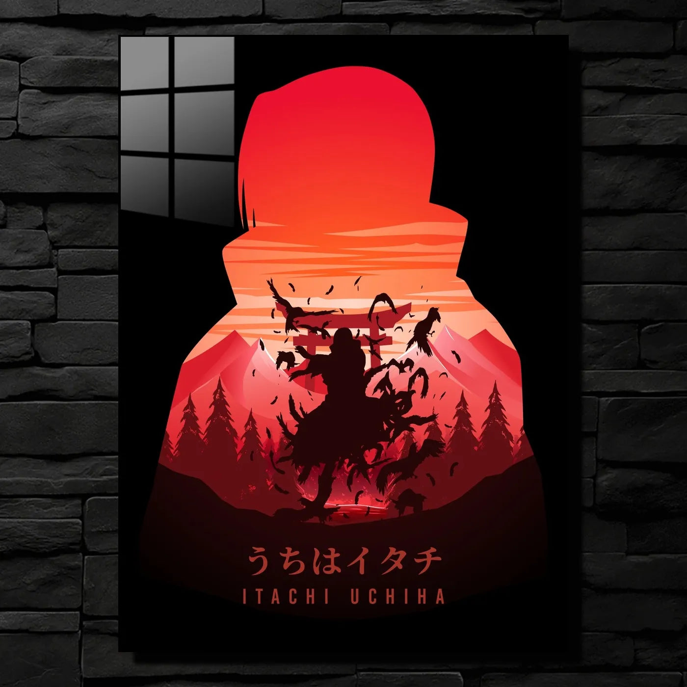 Naruto ItachiUchiha Silhouette CO13599 - Image 1