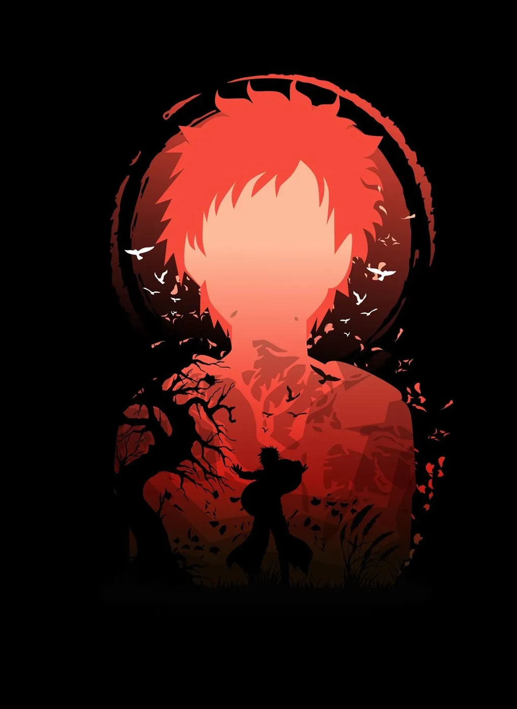 Naruto Gaara RedSilhouette CO12793 - Image 2
