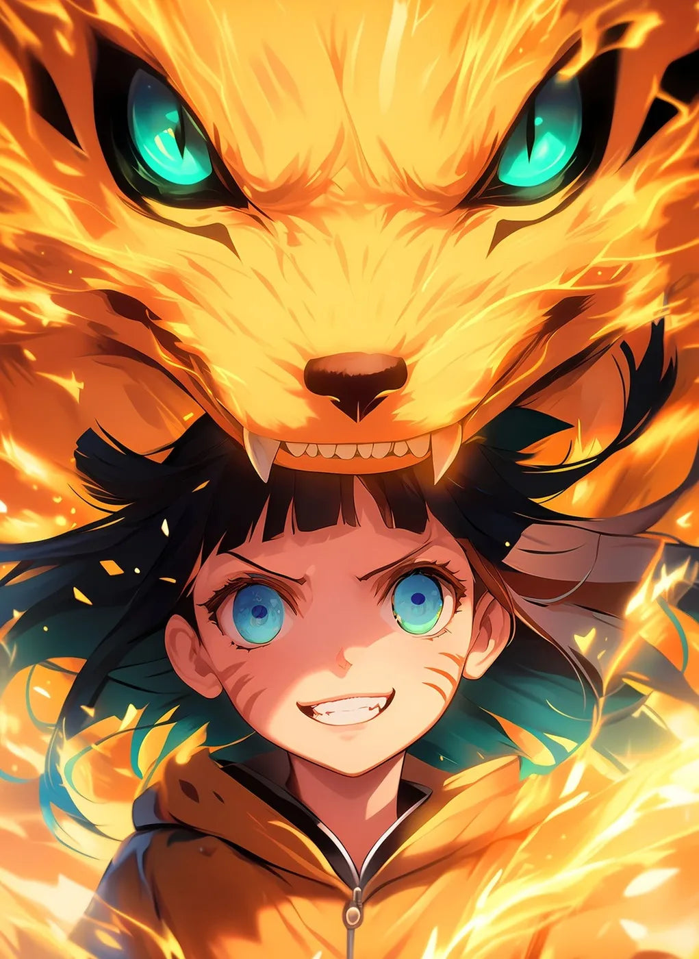 NineTailsMode Himawari Uzumaki Fiery CO10646 - Image 2