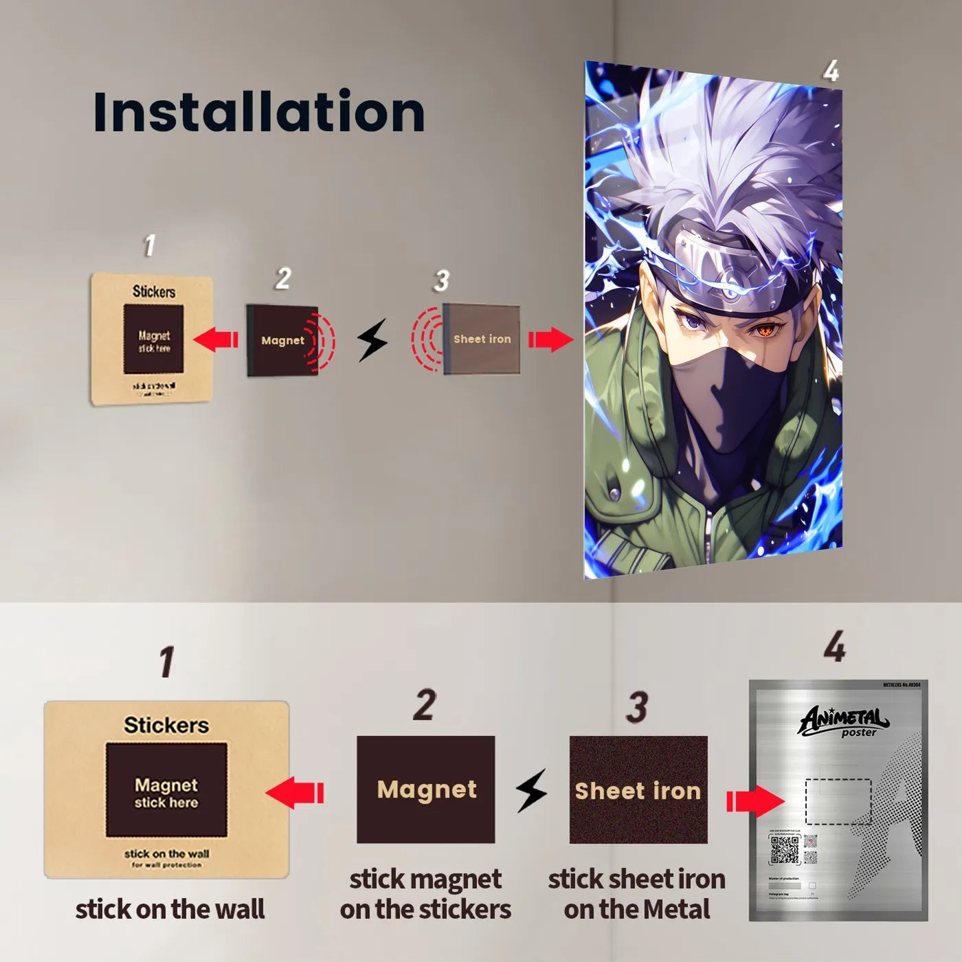 Naruto Kakashi Hatake Powerful CO10347 - Image 13