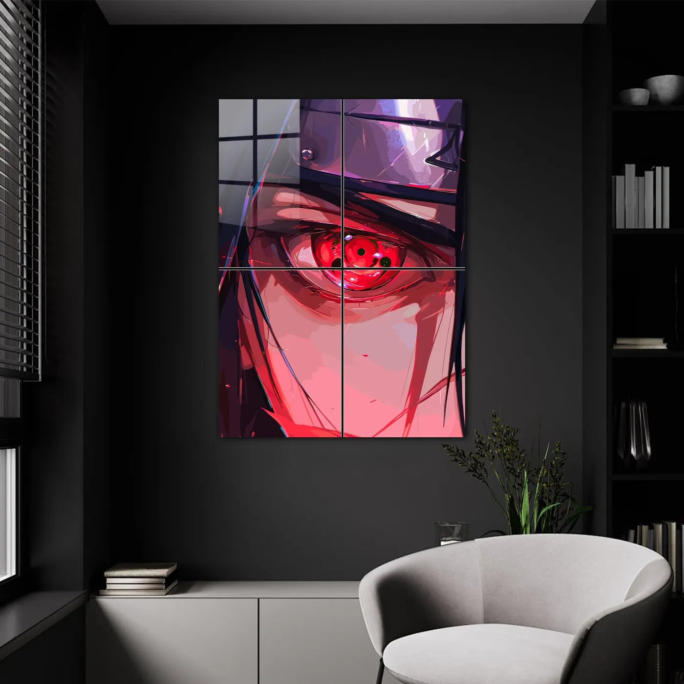 Naruto Itachi Uchiha Mangekyo Sharingan CO18205 - Image 9